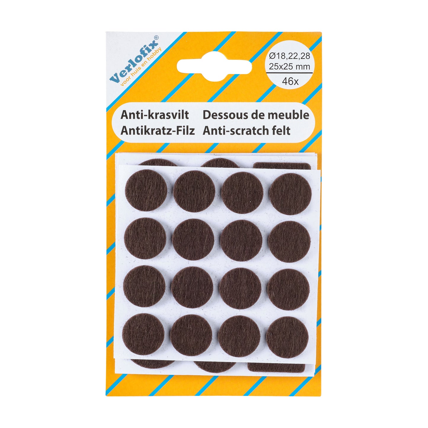 Verlofix anti-krasvilt assorti 46x