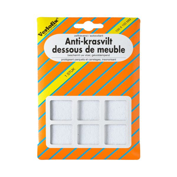 Verlofix Anti-Krasvilt 100x150mm Wit