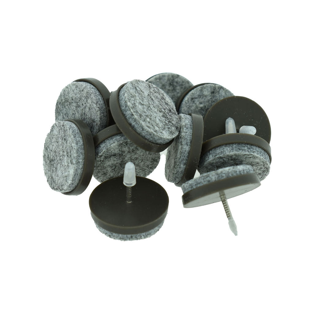 Verlofix viltnagel bruin Ø28mm