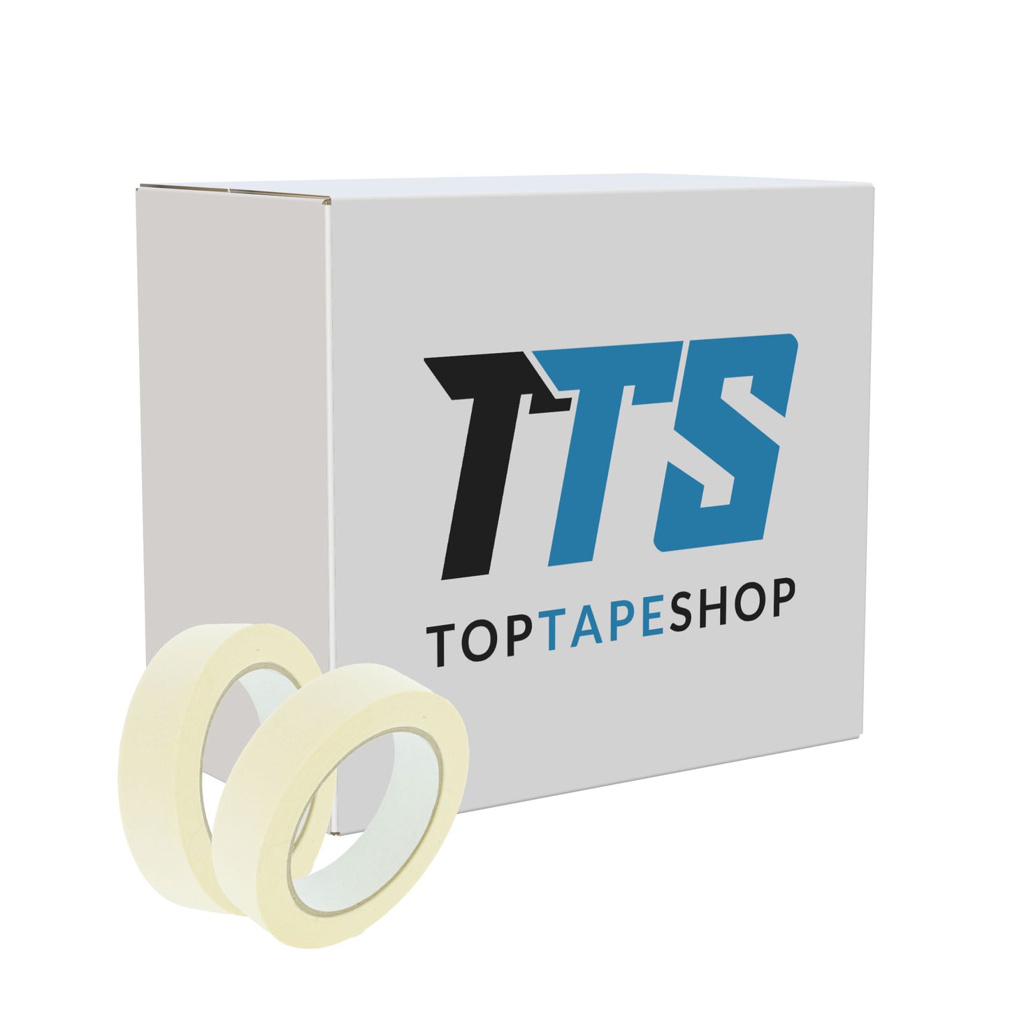 Afplaktape 25mm doos