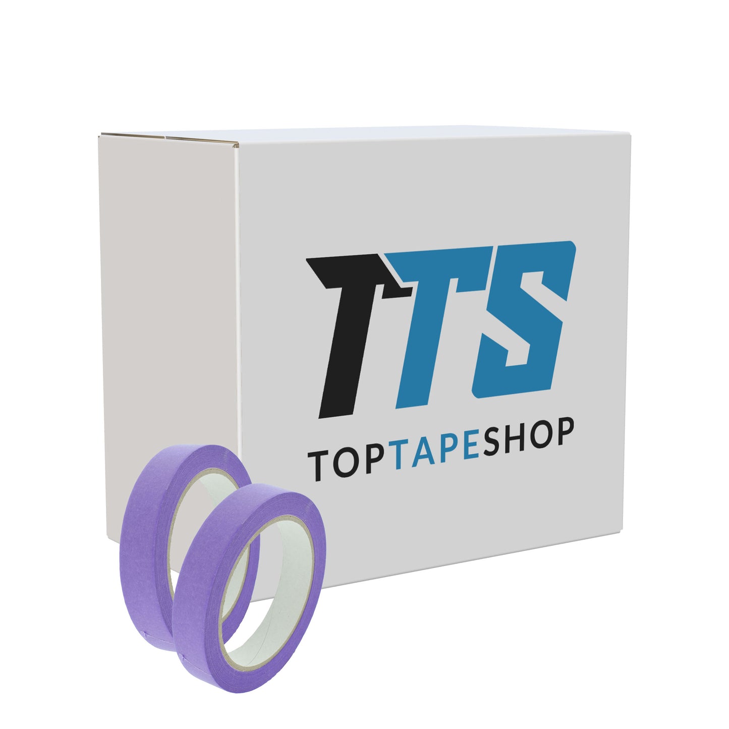 Washi afplaktape Paars 25mm doos
