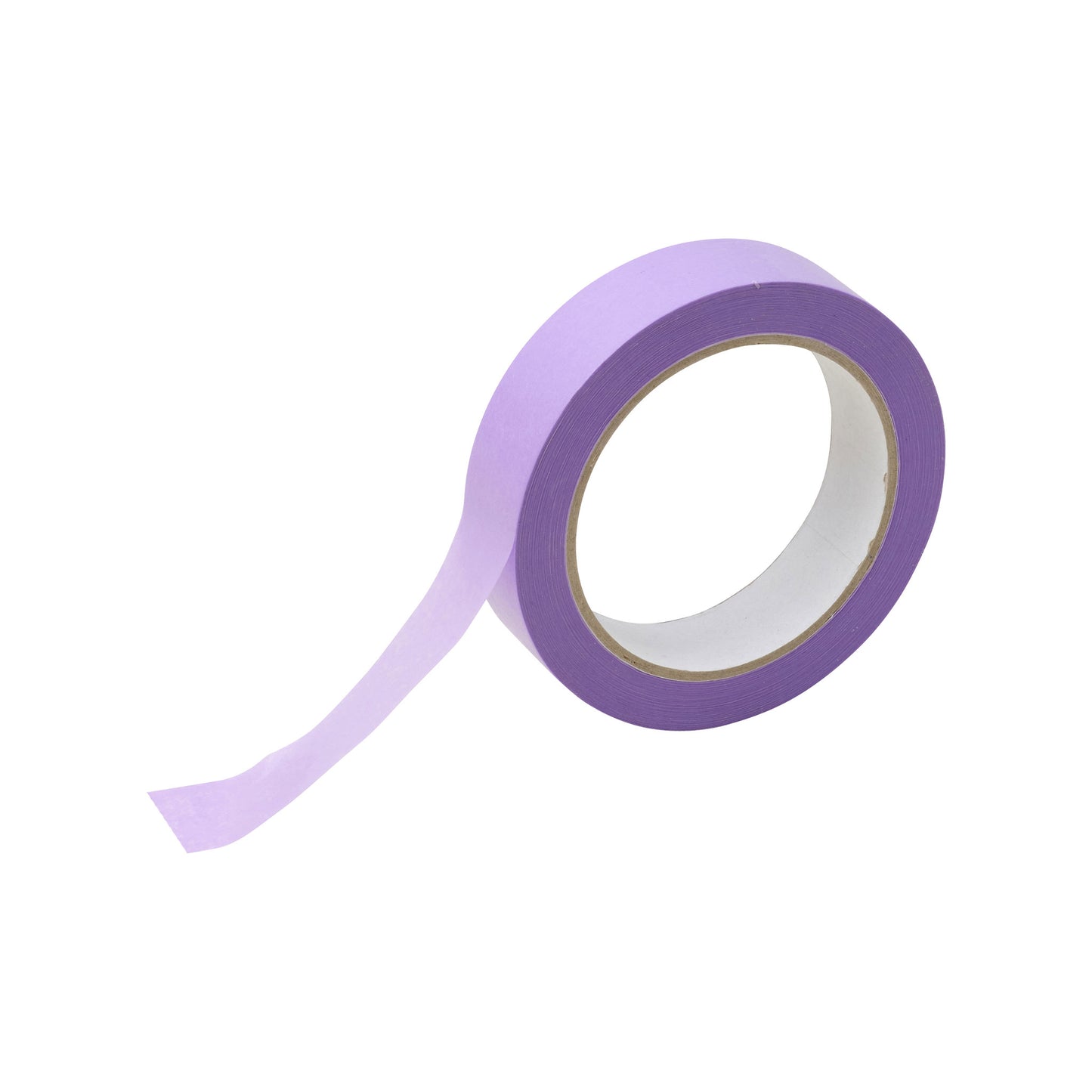 Washi afplaktape Paars 25mm uitgerold