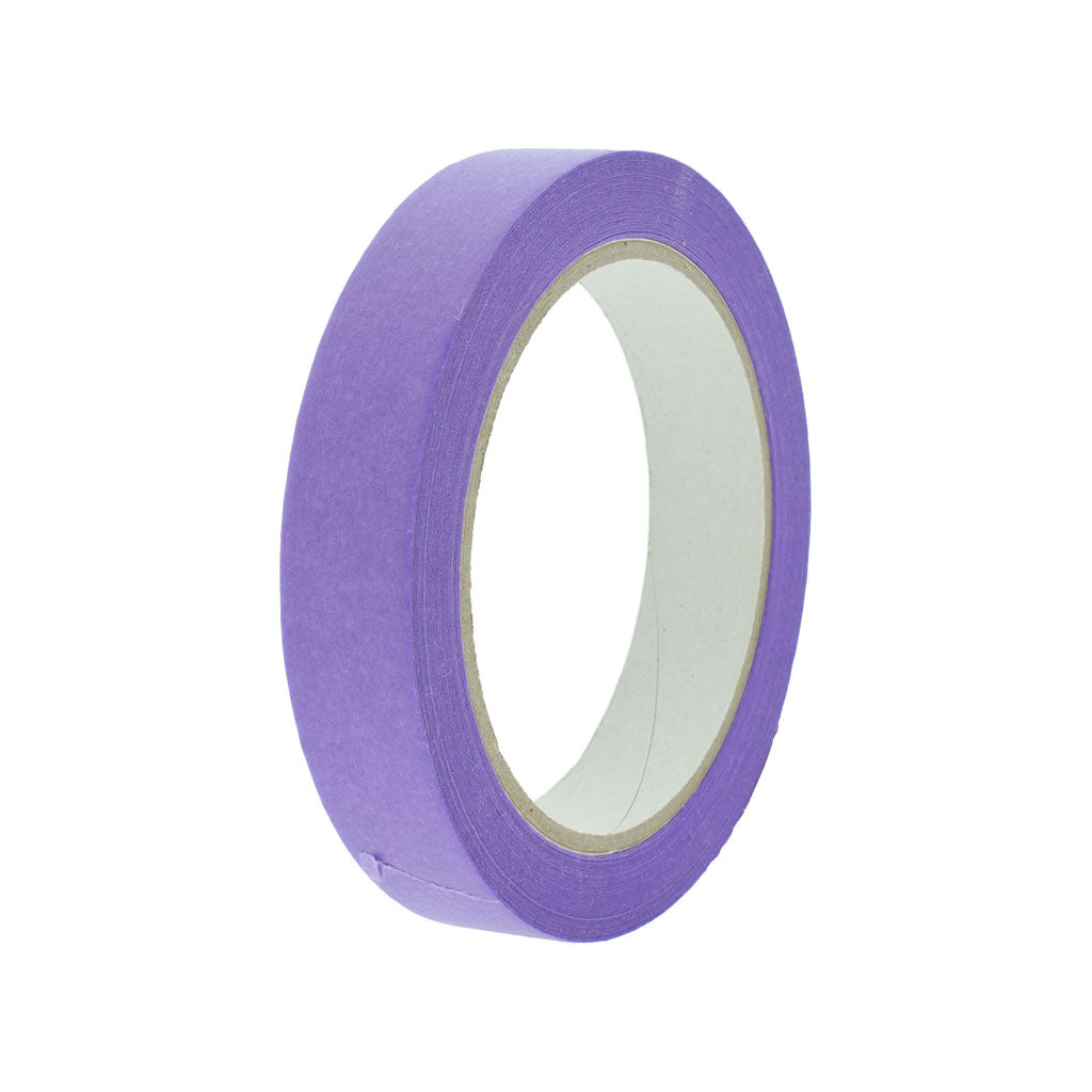 Washi afplaktape Paars 25mm x 50 meter