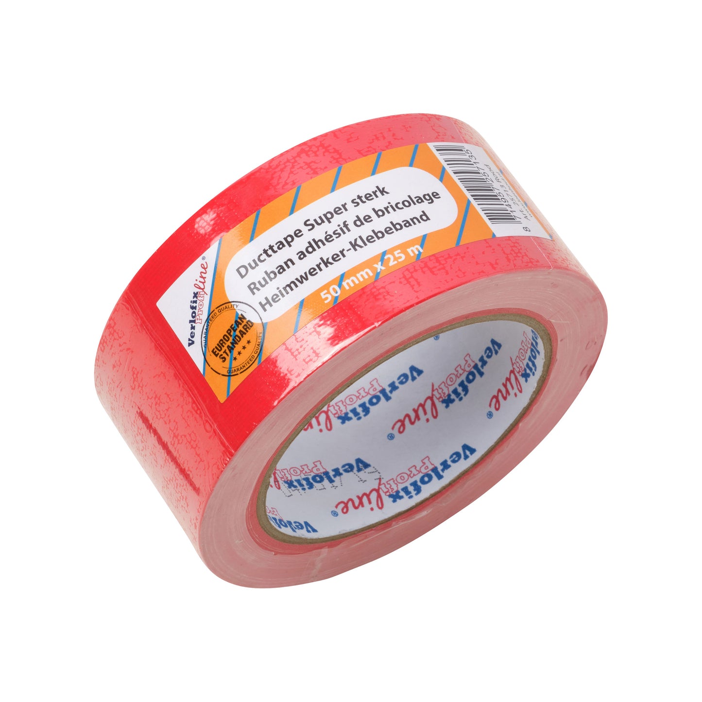 Verlofix Duct tape rood bovenkant