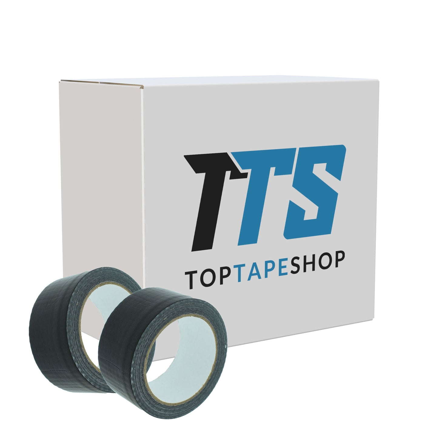 Duct tape zwart basic 50mm x 25 meter