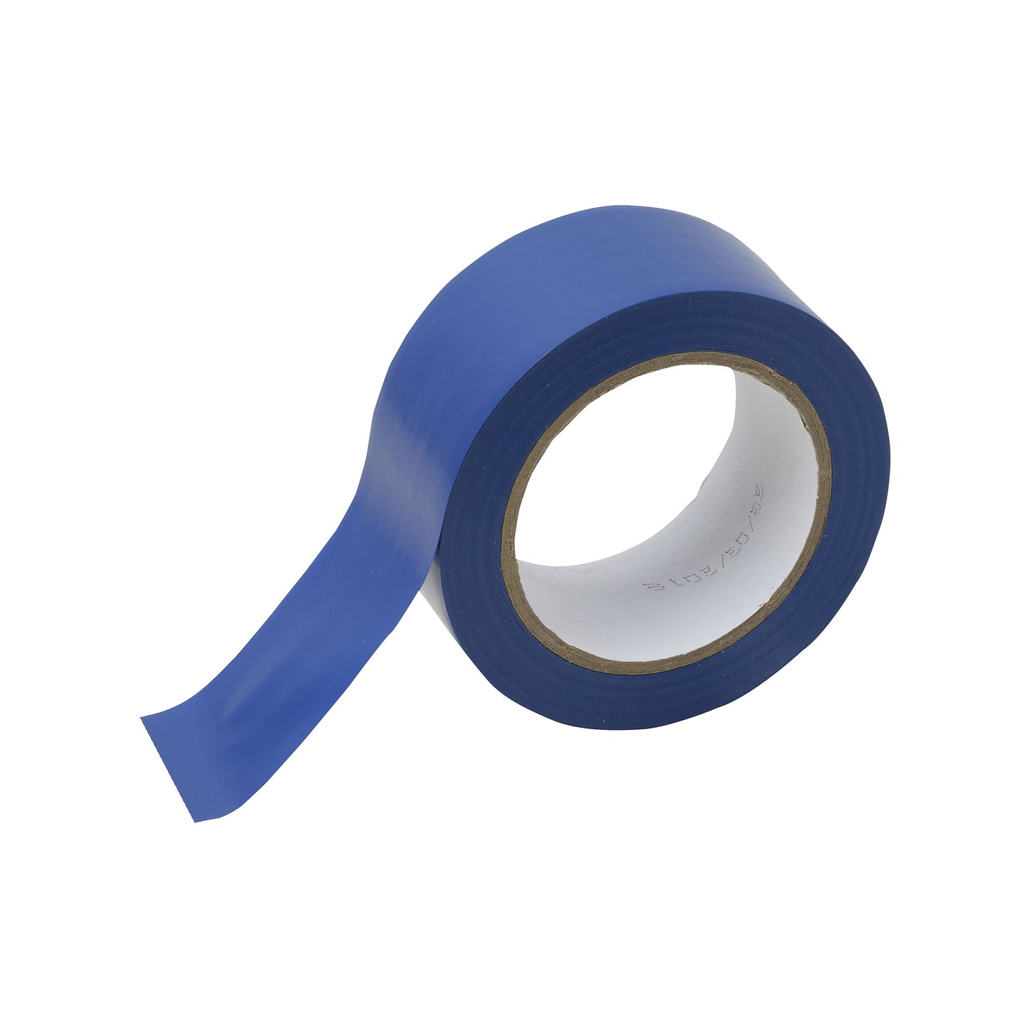 Vloermarkeringstape blauw 50mm x 33 meter uitgerold