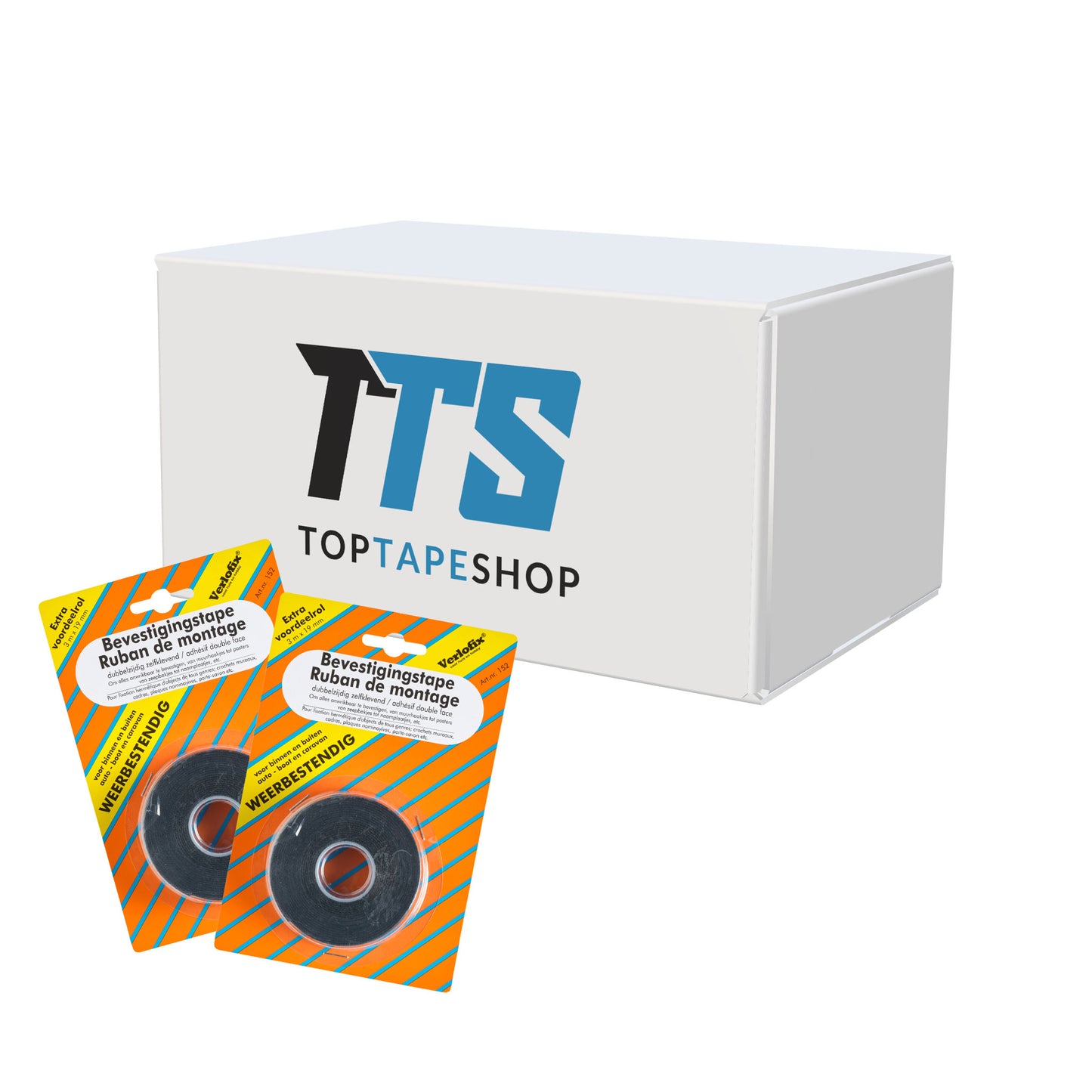 Verlofix Dubbelzijdige Foamtape 19mm doos