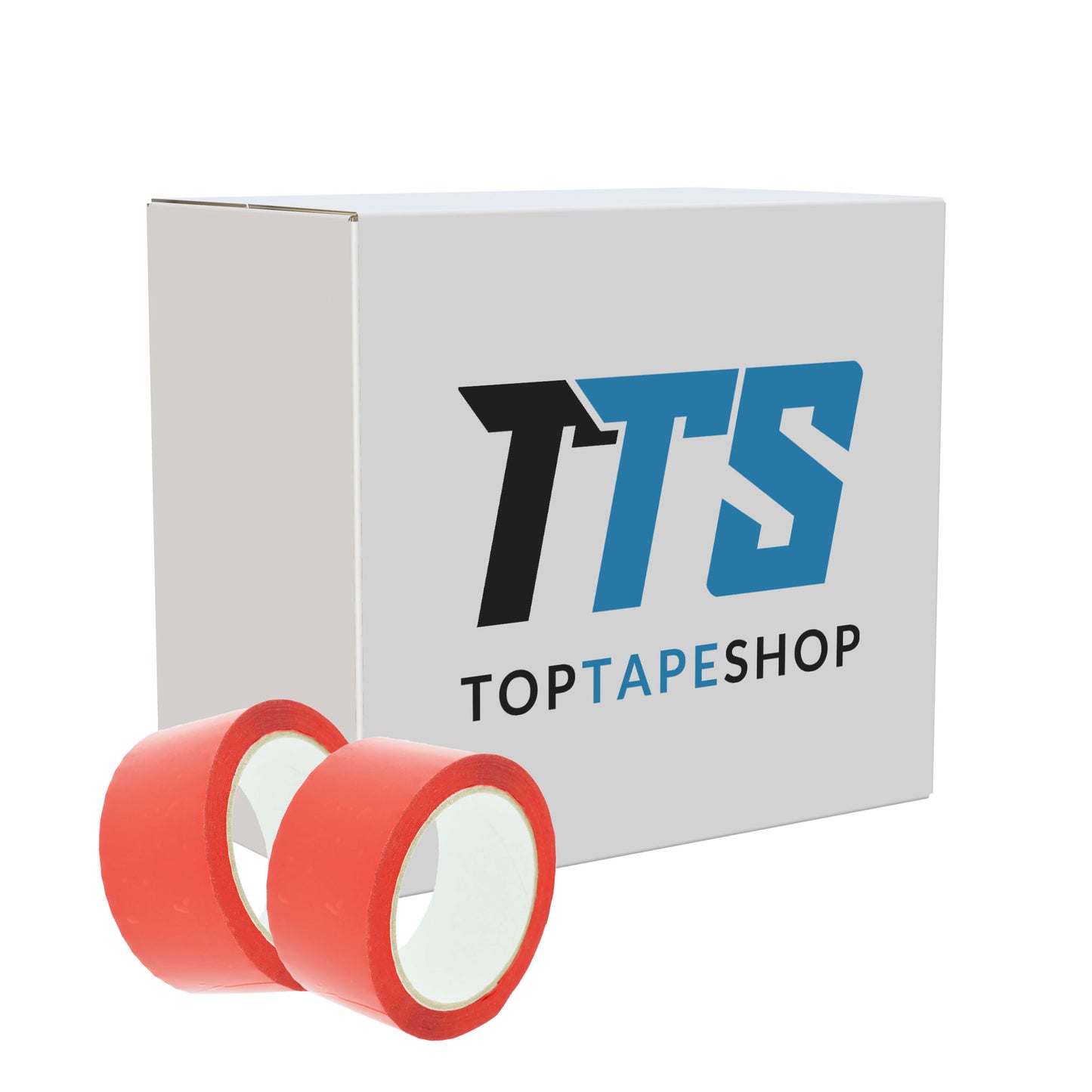 Verpakkingstape Rood doos