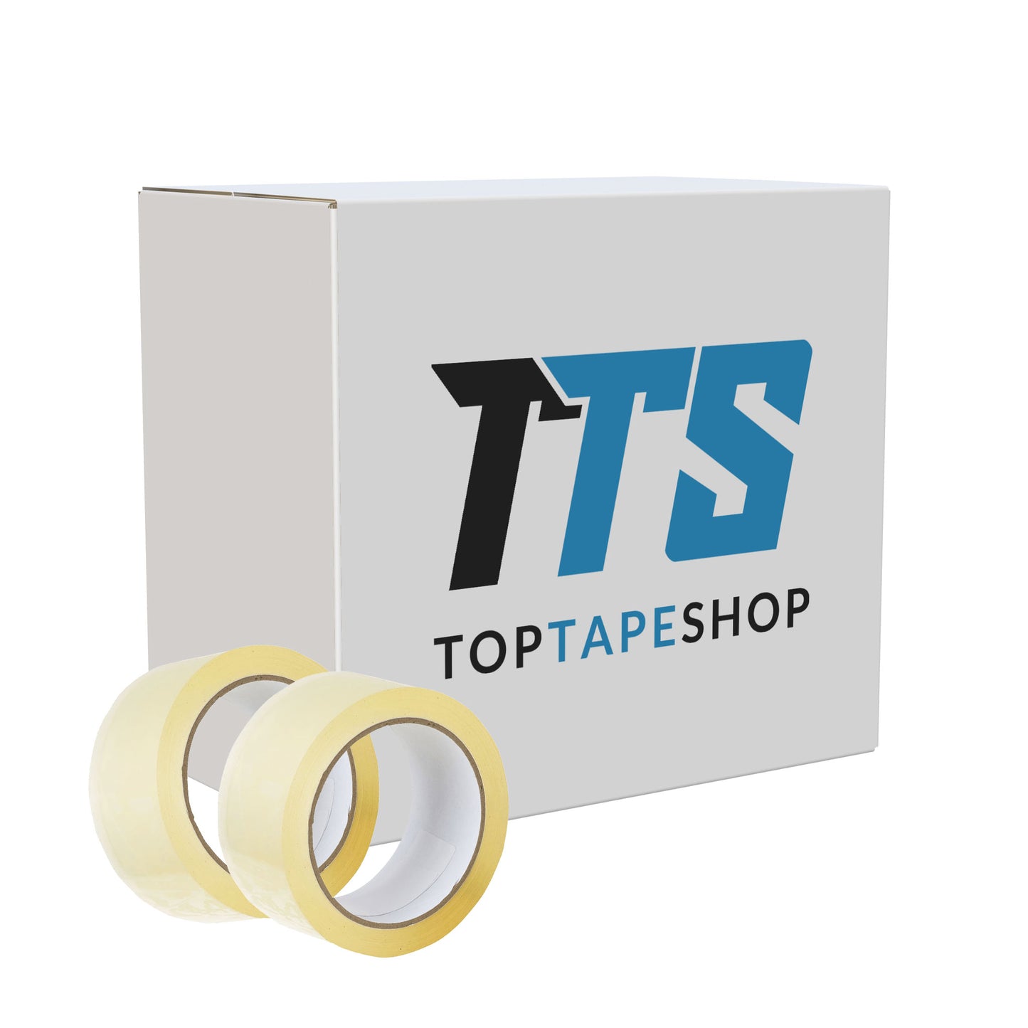 Verpakkingstape PP 50mm x 66m Transparant doos