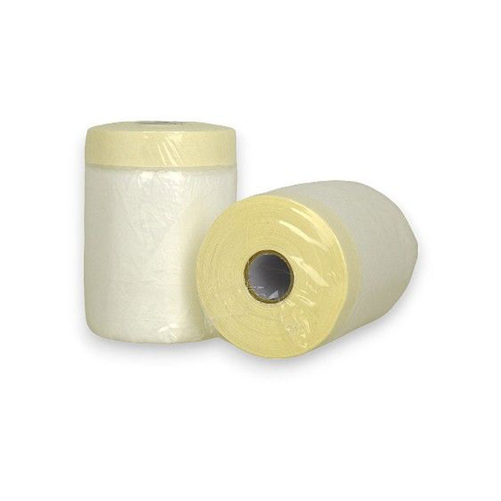 Afdekfolie met tape - Maskingtape - 550mm x 33 meter