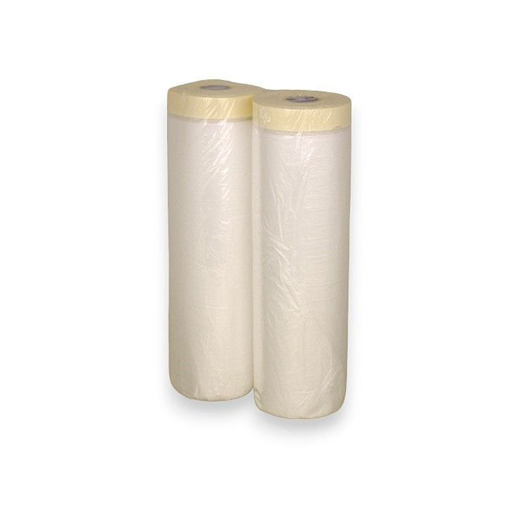 Afdekfolie met Maskingtape - 1800mm x 33 meter