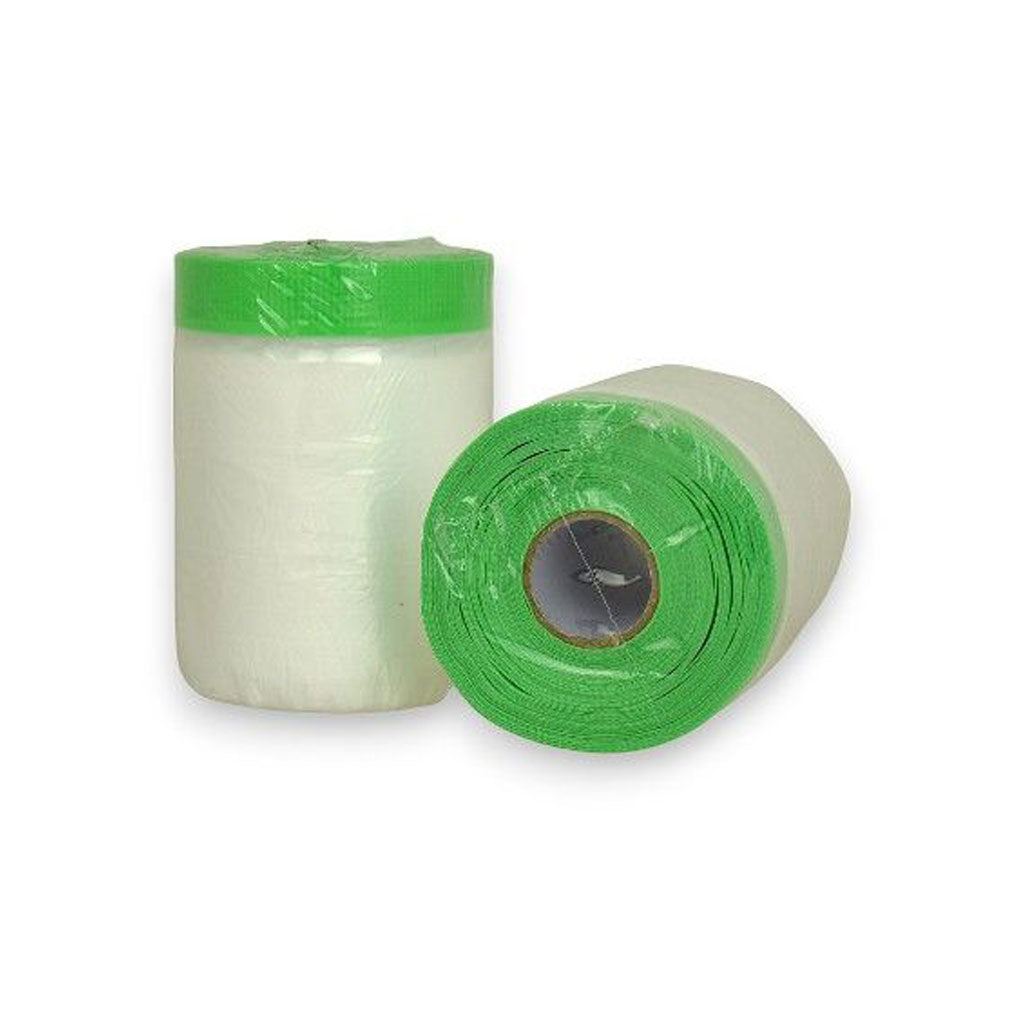 Afdekfolie met tape - Duct tape UV - 550mm x 20 meter