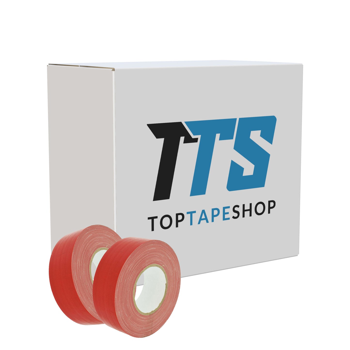 Gaffer tape rood 50mm x 50 meter doos
