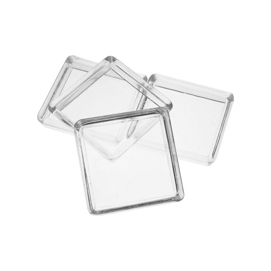 Meubelonderzetter 60x60mm transparant