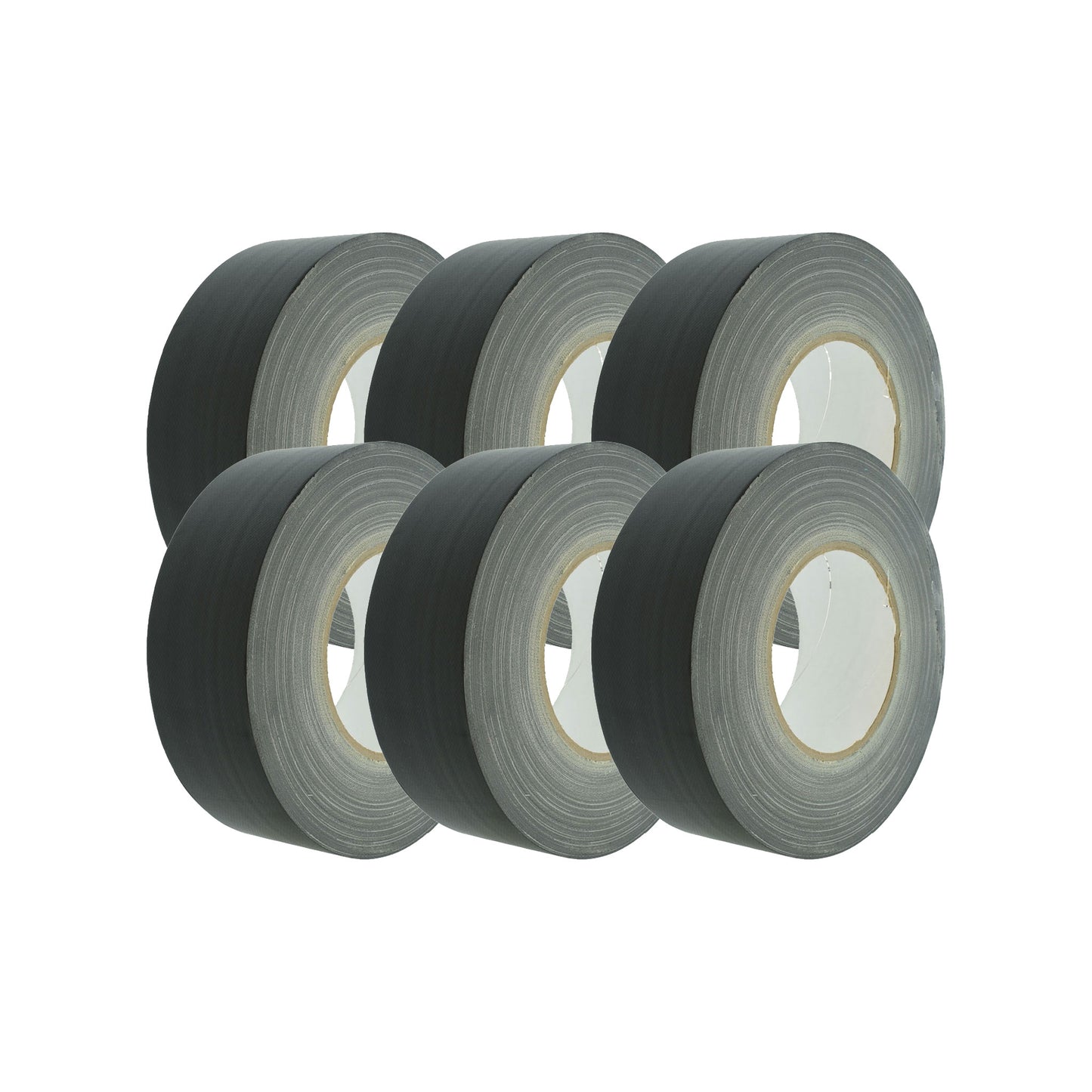 Gaffer tape zwart 50mm 6 rollen