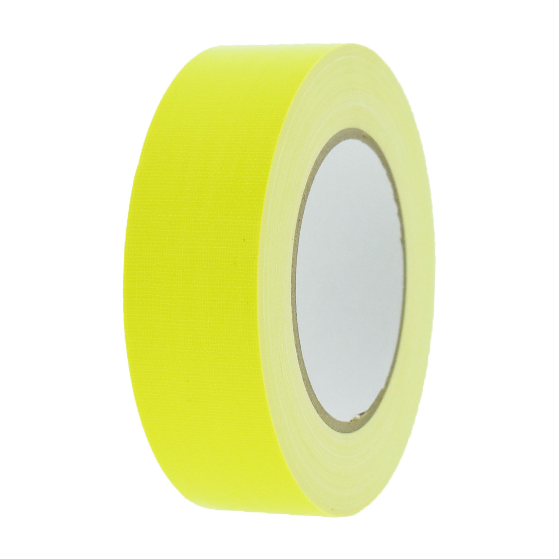 Gaffer tape fluor geel 38mm x 25 meter