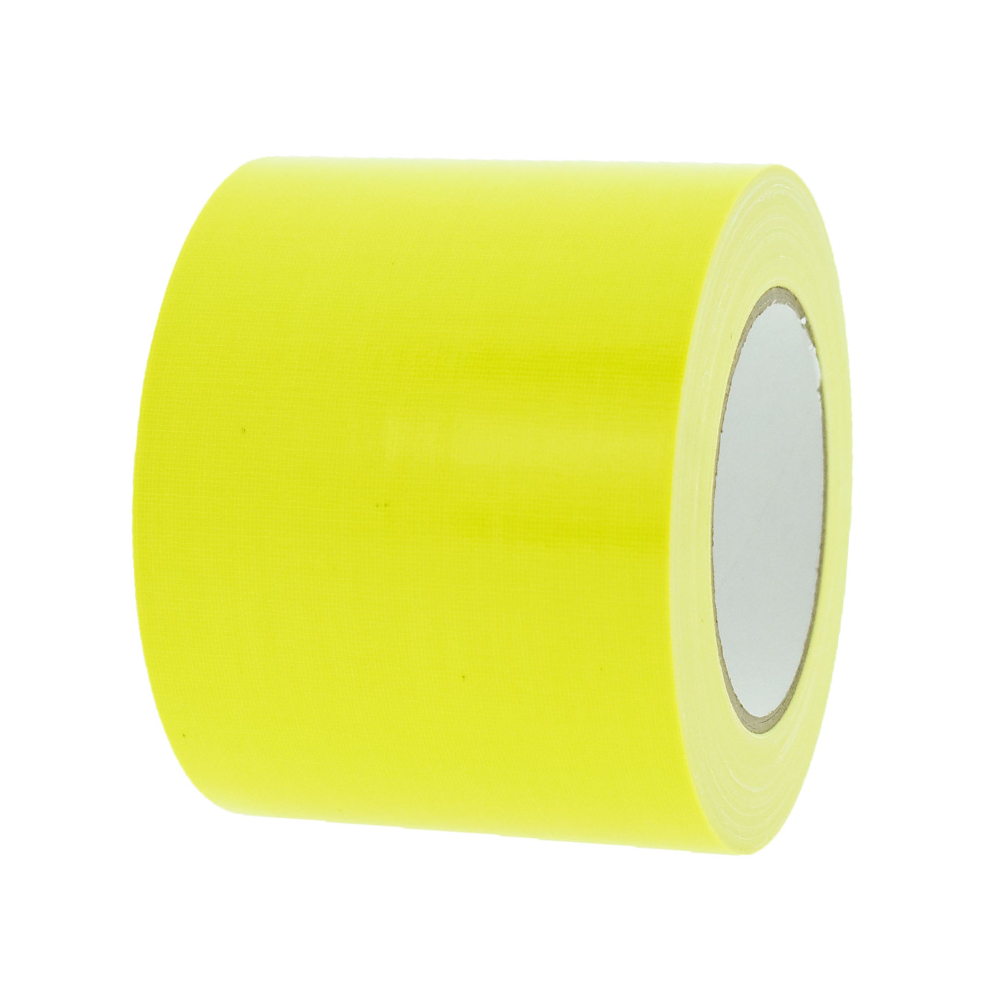 Gaffer tape fluor geel 100mm x 25 meter