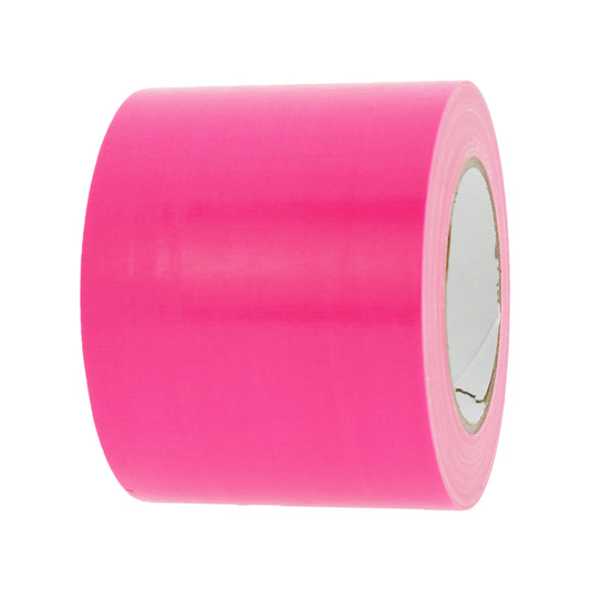 Gaffer tape fluor roze 100mm x 25 meter