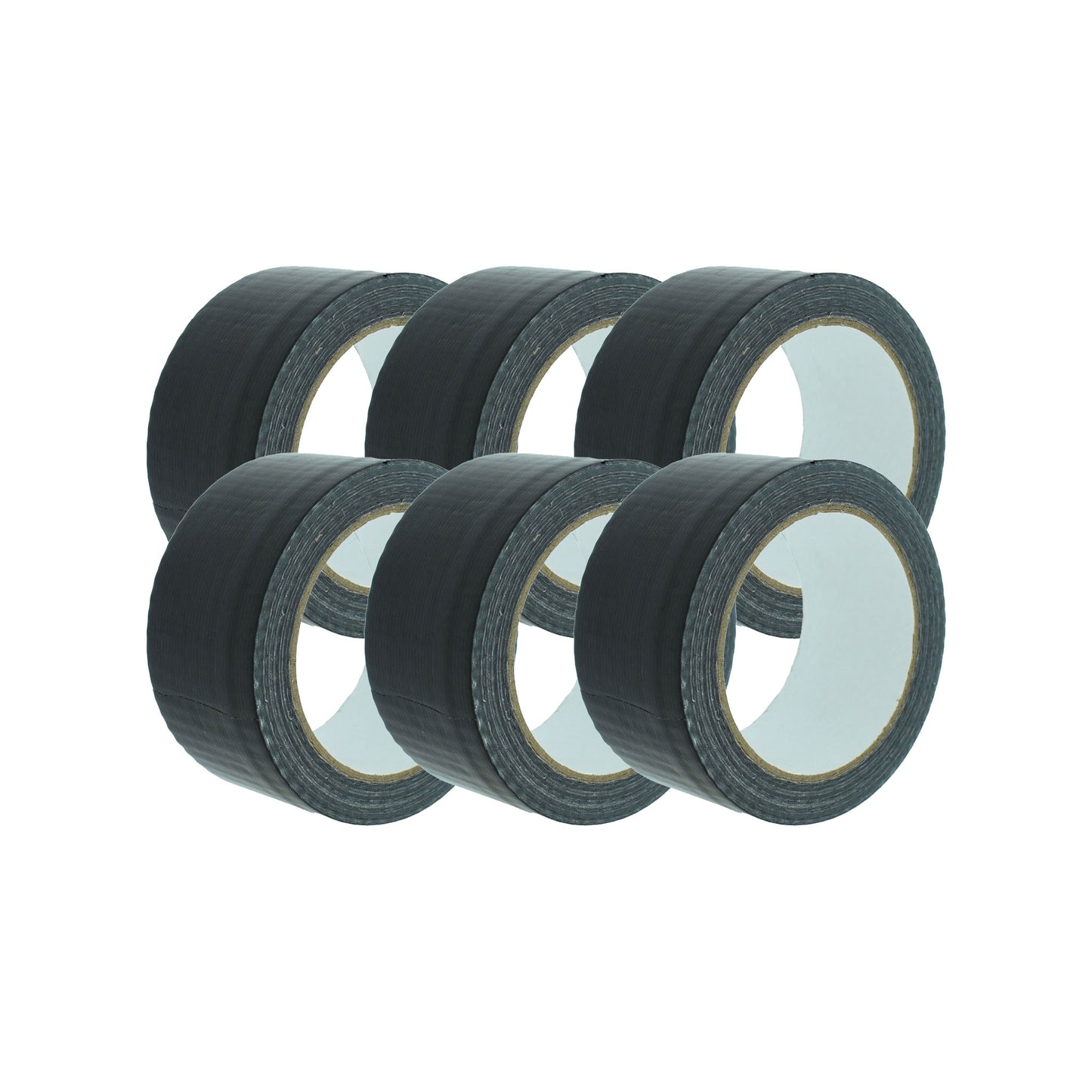 Gaffer tape zwart 50mm x 25 meter 6 rollen