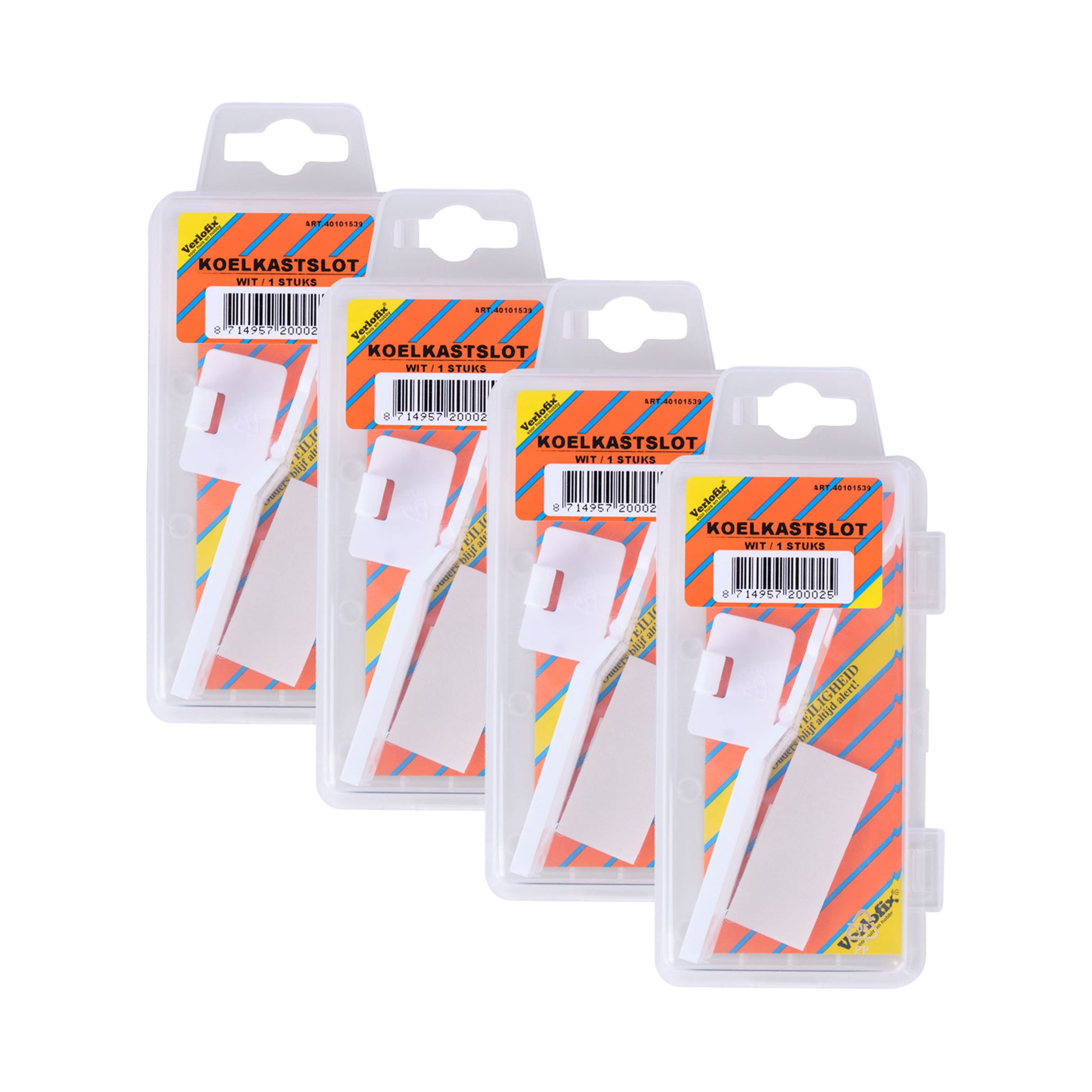 Verlofix koelkastslot 4 stuks