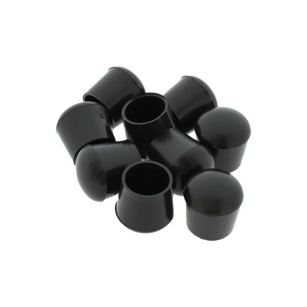 Verlofix meubeldop Ø16mm zwart 4x