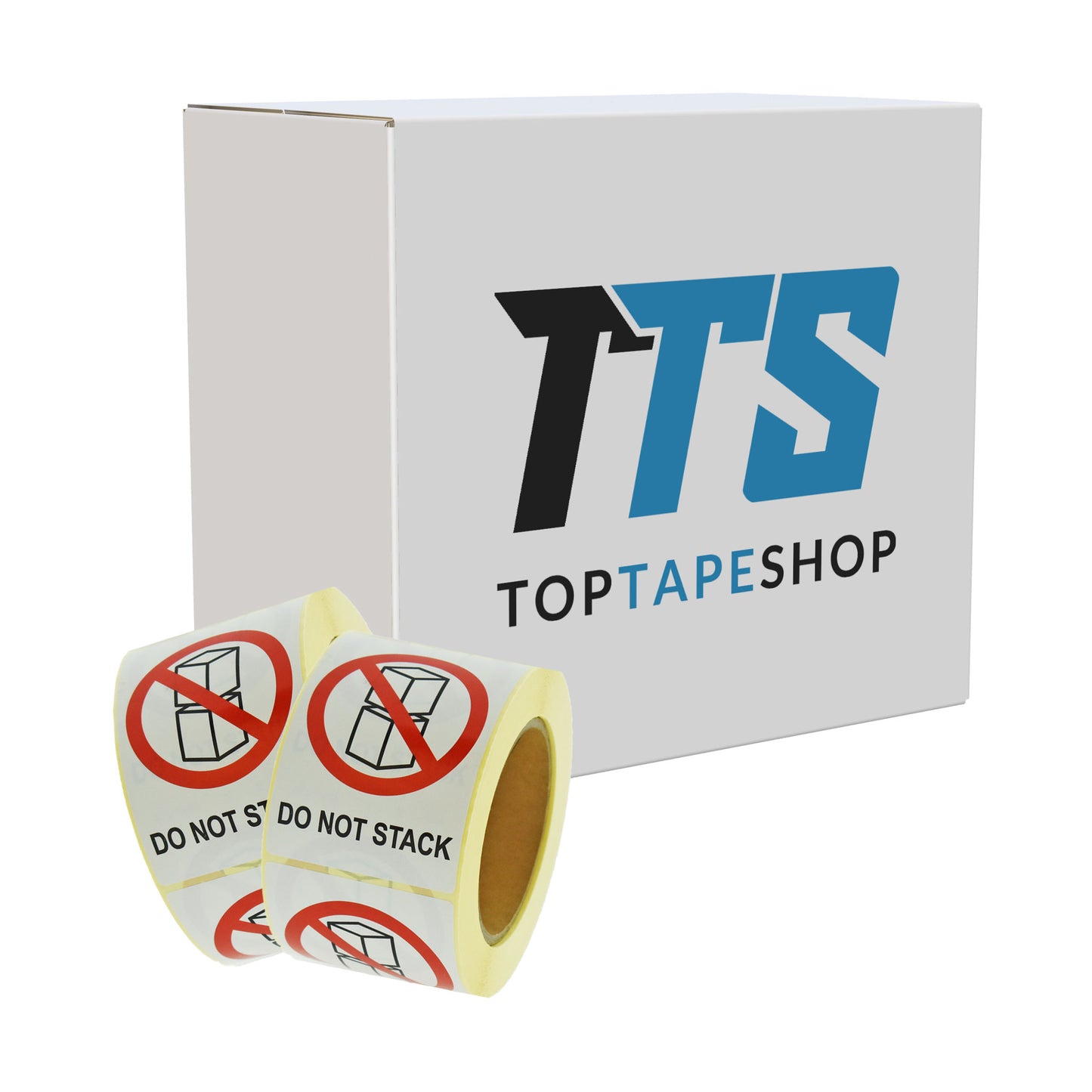 Waarschuwingsetiketten – Do Not Stack - doos