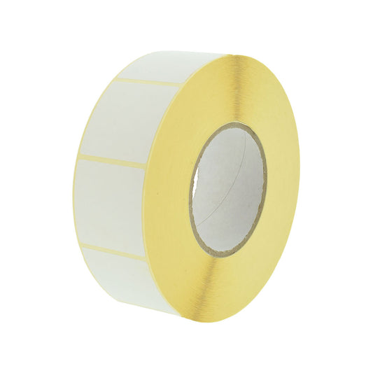 Etiket 50x50mm wit